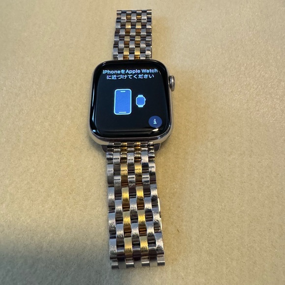 Michele Accessories Michele Two Toned Band Apple Watch Band Poshmark